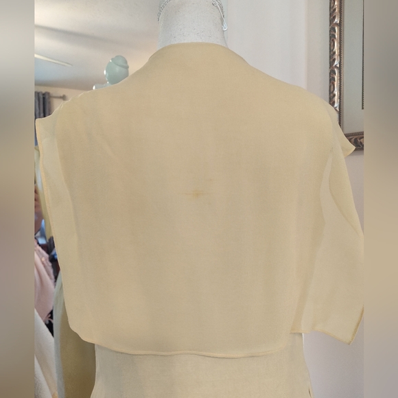 Vintage nwot The Limited silk and linen long sheath dress/duster - Picture 9 of 14